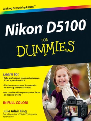cover image of Nikon D5100 For Dummies